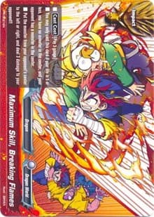 Maximum Skill, Breaking Flames - Promo Cards - Future Card BuddyFight card