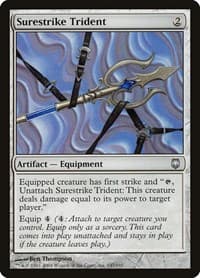 Surestrike Trident - Darksteel - Magic: The Gathering card