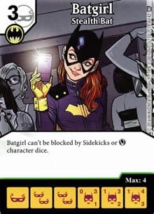 Batgirl - Stealth Bat - World's Finest - Dice Masters card