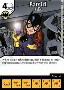 Batgirl - Babs - World's Finest - Dice Masters card