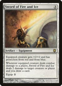 Sword of Fire and Ice - Darksteel - Magic: The Gathering card