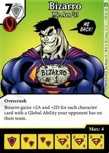 Bizarro - Me Am #1! - World's Finest - Dice Masters card