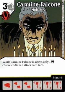 Carmine Falcone - Mob Boss - World's Finest - Dice Masters card
