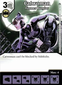 Catwoman - Former Burglar - World's Finest - Dice Masters card