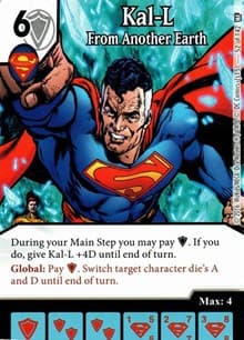 Kal-L - From Another Earth - World's Finest - Dice Masters card