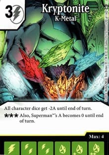 Kryptonite - K-Metal - World's Finest - Dice Masters card