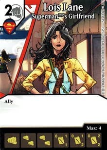 Lois Lane - Superman's Girlfriend - World's Finest - Dice Masters card
