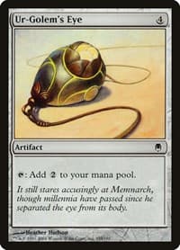 Ur-Golem's Eye - Darksteel - Magic: The Gathering card