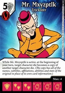 Mr. Mxyzptlk - Trickster - World's Finest - Dice Masters card