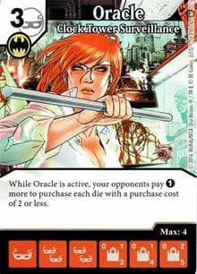 Oracle - Clock Tower Surveillance - World's Finest - Dice Masters card