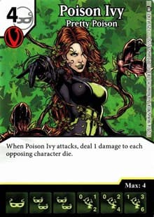 Poison Ivy - Pretty Poison - World's Finest - Dice Masters card