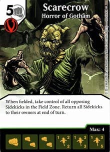 Scarecrow - Horror of Gotham - World's Finest - Dice Masters card