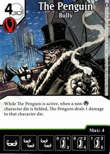 The Penguin - Bully - World's Finest - Dice Masters card