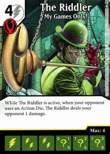 The Riddler - My Games Only! - World's Finest - Dice Masters card