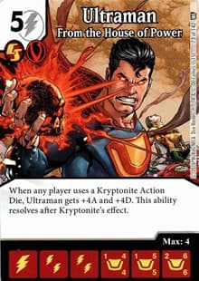Ultraman - From the House of Power - World's Finest - Dice Masters card