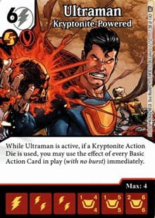 Ultraman - Kryptonite-Powered - World's Finest - Dice Masters card