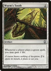 Wurm's Tooth - Darksteel - Magic: The Gathering card