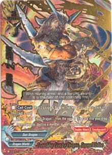 Scorching Cavalry Dragon, Second Helios - Unleash! Impact Dragon!! - Future Card BuddyFight card