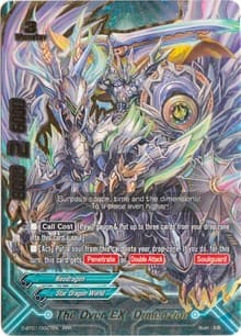 The Over EX, Dimenzion - Unleash! Impact Dragon!! - Future Card BuddyFight card