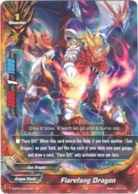 Flarefang Dragon - Unleash! Impact Dragon!! - Future Card BuddyFight card
