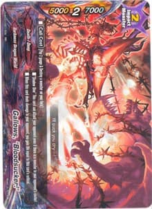 Gallows, "Bloodsucker!" - Unleash! Impact Dragon!! - Future Card BuddyFight card