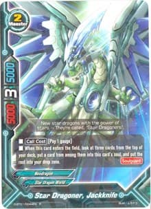 Star Dragoner, Jackknife - Unleash! Impact Dragon!! - Future Card BuddyFight card