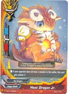 Heat Dragon Jr. - Unleash! Impact Dragon!! - Future Card BuddyFight card