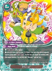 Whazzup? - Unleash! Impact Dragon!! - Future Card BuddyFight card