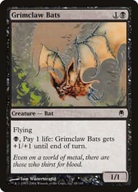 Grimclaw Bats - Darksteel - Magic: The Gathering card