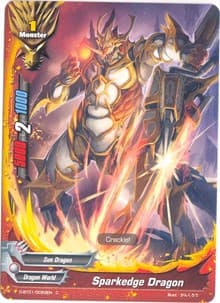 Sparkedge Dragon - Unleash! Impact Dragon!! - Future Card BuddyFight card