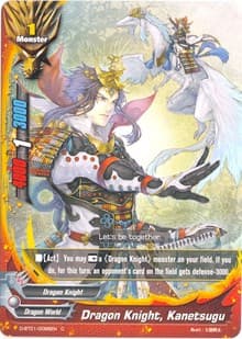 Dragon Knight, Kanetsugu - Unleash! Impact Dragon!! - Future Card BuddyFight card