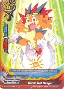 Born! Bal Dragon - Unleash! Impact Dragon!! - Future Card BuddyFight card