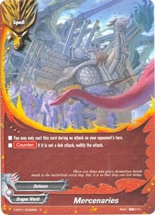 Mercenaries - Unleash! Impact Dragon!! - Future Card BuddyFight card