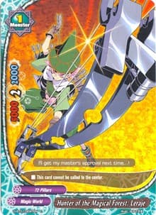 Hunter of the Magical Forest, Leraje - Unleash! Impact Dragon!! - Future Card BuddyFight card