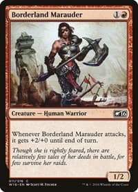 Borderland Marauder - Welcome Deck 2016 - Magic: The Gathering card