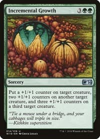 Incremental Growth - Welcome Deck 2016 - Magic: The Gathering card