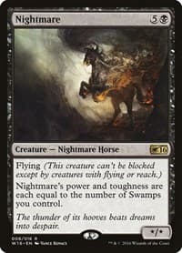 Nightmare - Welcome Deck 2016 - Magic: The Gathering card