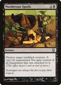 Murderous Spoils - Darksteel - Magic: The Gathering card