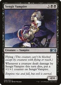 Sengir Vampire - Welcome Deck 2016 - Magic: The Gathering card
