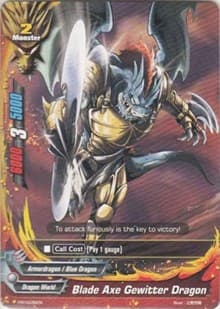 Blade Axe Gewitter Dragon - Promo Cards - Future Card BuddyFight card