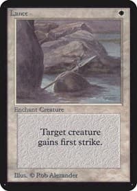 Lance - Alpha Edition - Magic: The Gathering card