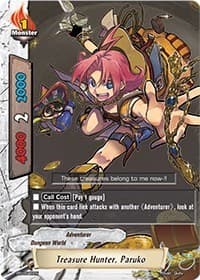 Treasure Hunter, Paruko - Promo Cards - Future Card BuddyFight card