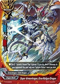 Super Armordragon, Gran Railgun Dragon - Promo Cards - Future Card BuddyFight card