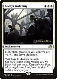 Always Watching - Prerelease Cards - Magic: The Gathering card