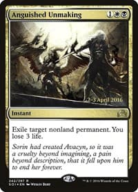 Anguished Unmaking - Prerelease Cards - Magic: The Gathering card