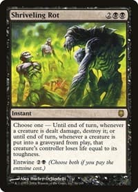 Shriveling Rot - Darksteel - Magic: The Gathering card