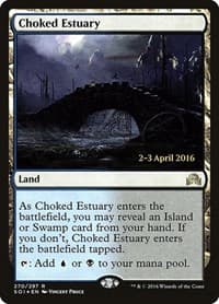 Choked Estuary - Prerelease Cards - Magic: The Gathering card