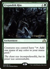 Cryptolith Rite - Prerelease Cards - Magic: The Gathering card