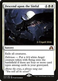 Descend upon the Sinful - Prerelease Cards - Magic: The Gathering card