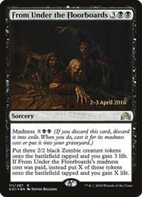 From Under the Floorboards - Prerelease Cards - Magic: The Gathering card
